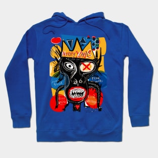 King Graffiti Merry X-Mas Hoodie